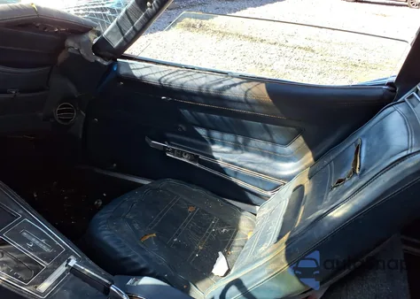 1974 Chevrolet Corvette z USA, uszkodzony, nr VIN 1Z37J4S433053